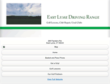 Tablet Screenshot of eastlymedrivingrange.com